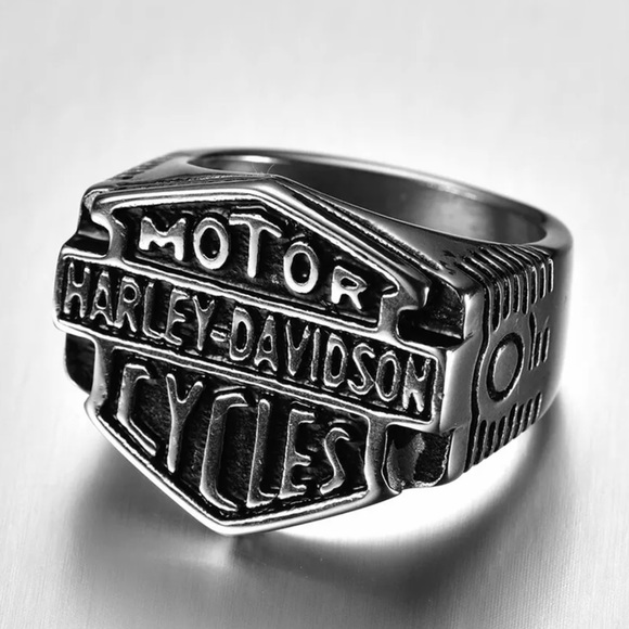 Harley-Davidson Cycles Stainless Steel Ring! 🏍 🇺🇸 - Picture 2 of 4